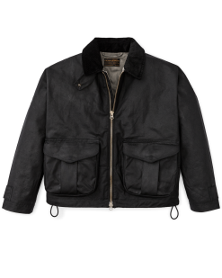 Women's Shelter Cloth Short Work Jacket - Black